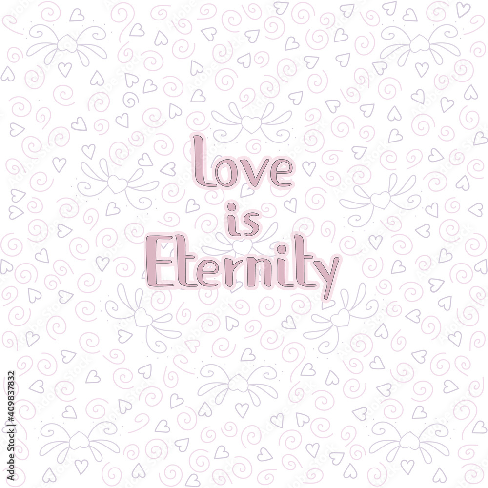 Fototapeta premium Lettering 