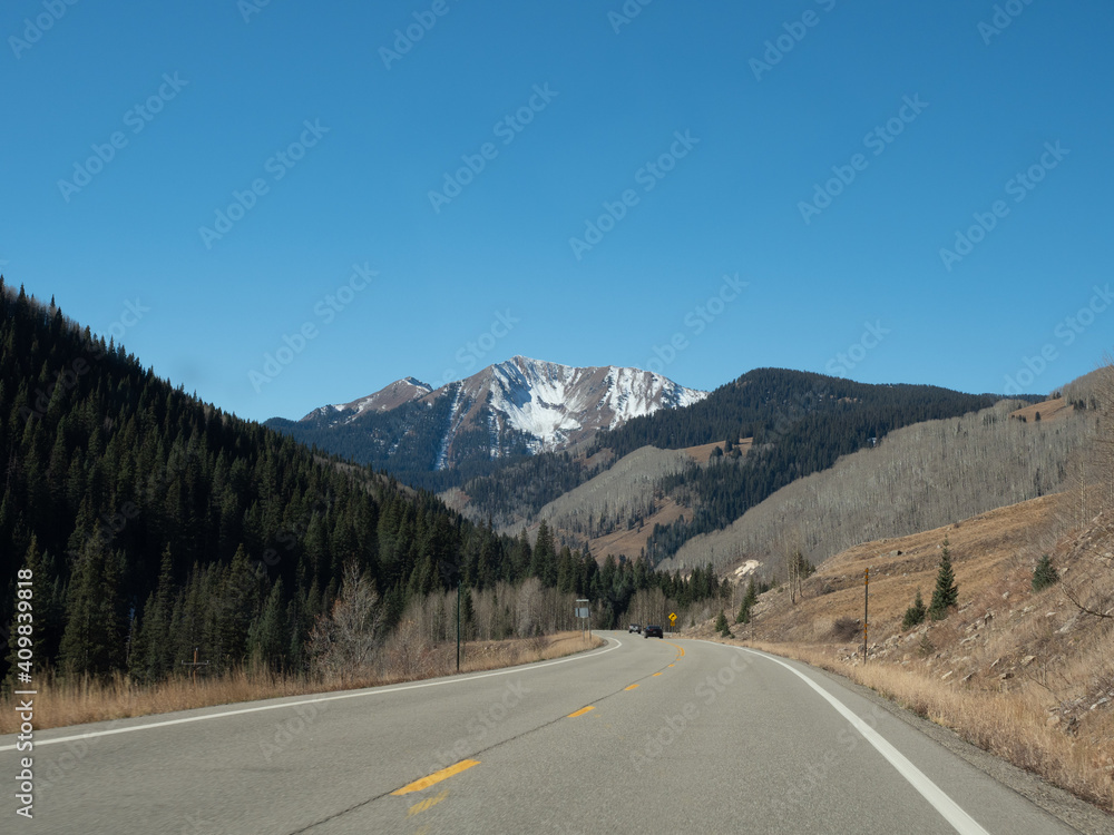 Fototapeta premium Lizard Head Pass, Colorado