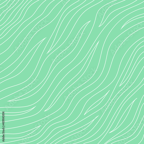light green background with white wavy thin lines