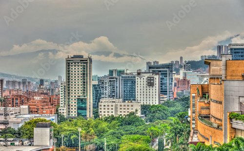 Medellin cityscape  Colombia