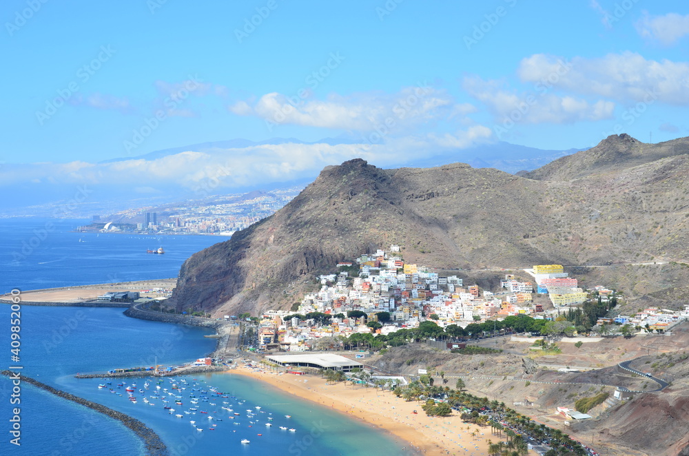 view of the coast of  Tenerife