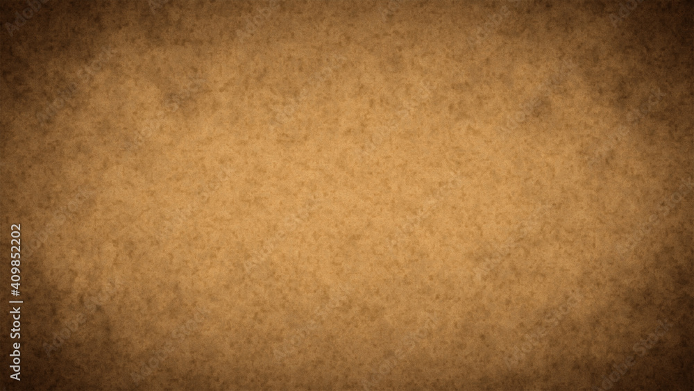 Obraz premium Old brown paper dark texture background.