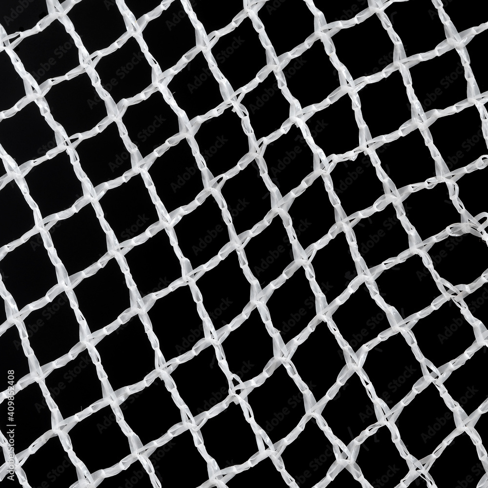 Nylon net closeup Nylon net closeup