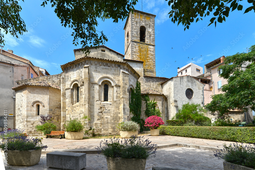 Notre Dame of Romigier Church at Manosque,  is the largest town and commune in the Alpes-de-Haute-Provence department in southeastern France 