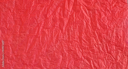 Wallpaper Mural Red bright crumpled textured paper background Torontodigital.ca