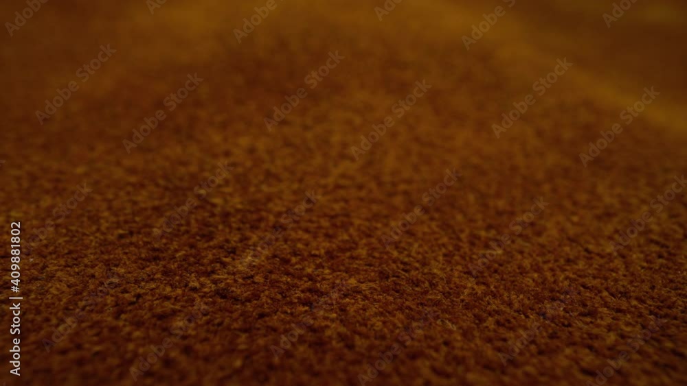 cow hide moving slowly over them in macro view. cow hide moving slowly over them in macro view.