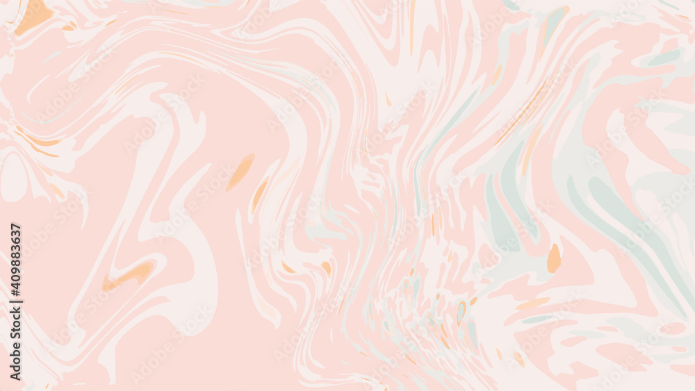 Pink marble texture background in vector