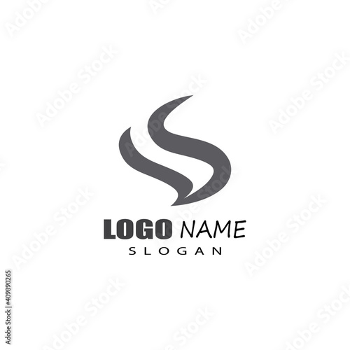 Business corporate S letter logo design vector