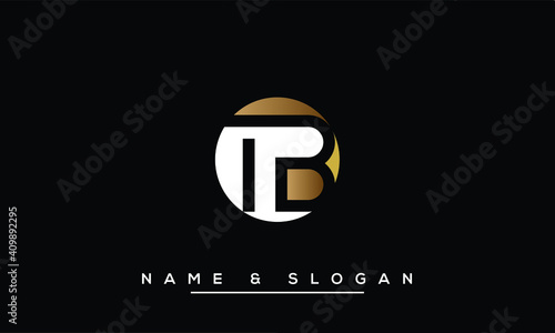 TB, BT, T, B  Abstract Letters Logo Monogram