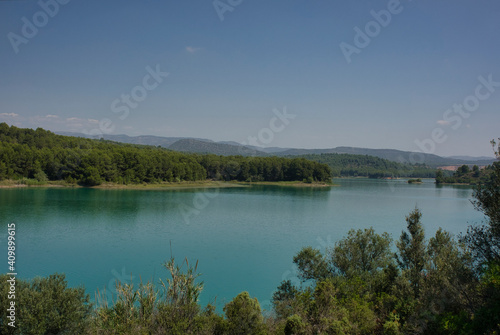The Sichar reservoir in Ribesalbes, Castellon © vicenfoto