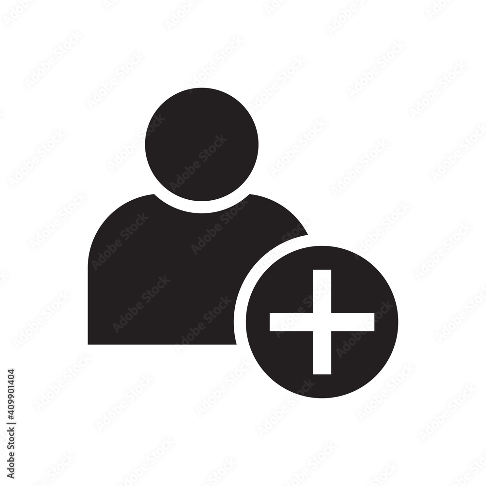 add people icon sign symbol add people icon sign symbol