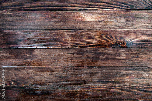 Vintage brown wood background texture. Old painted wood wall