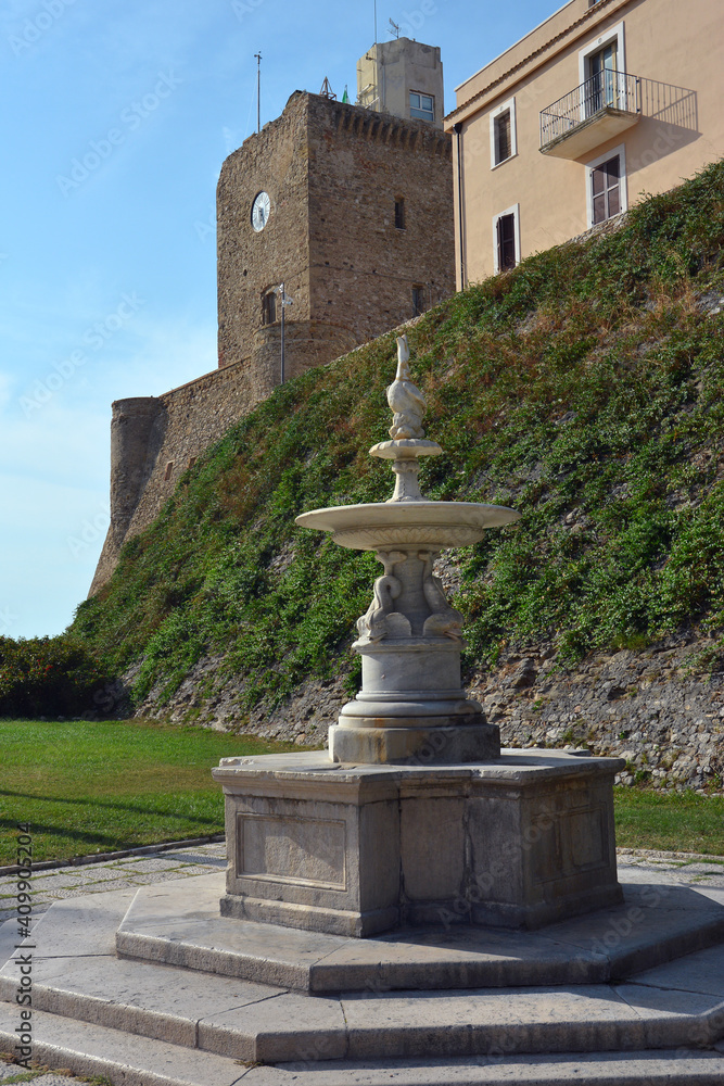 Termoli, Molise/Italy  the Swabian Castle.