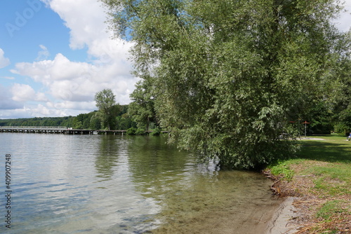 Tollensesee ein See in Neubrandenburg an der Mecklenburger Seenplatte