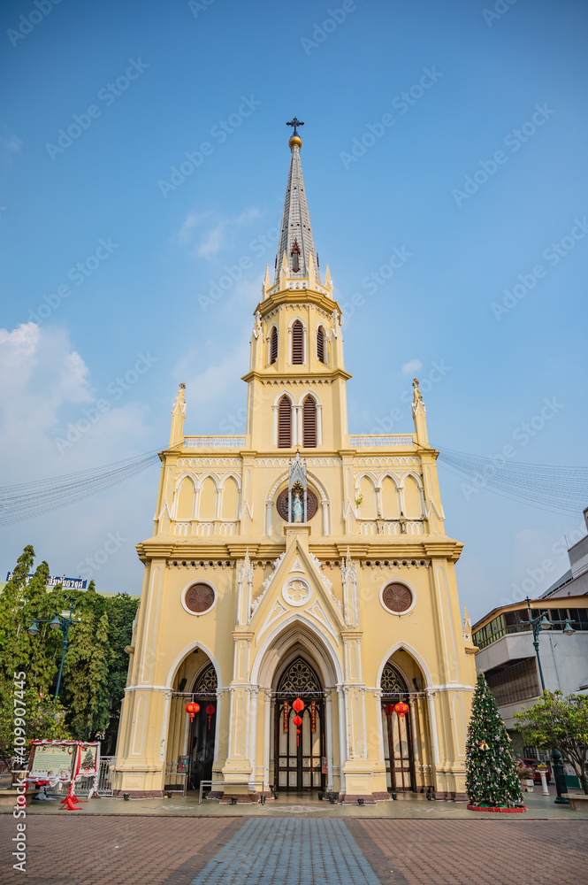 The Holy Rosary Church, also known as Kalawar Church, is a Roman Catholic church in Bangkok. It is located in Samphanthawong District, on the eastern bank of the Chao Phraya River
