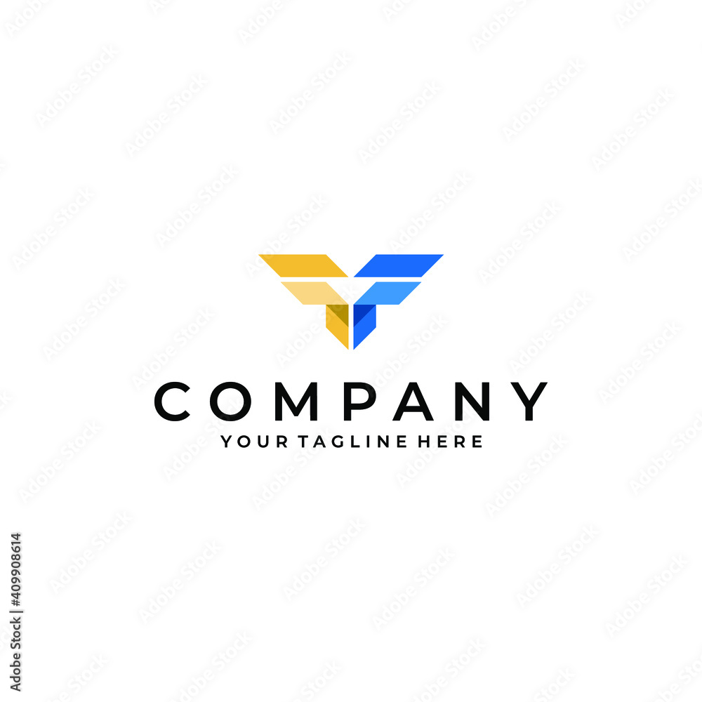company logo initial F company logo initial F