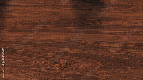 Brown wood stain of a wooden table (3D Rendering)