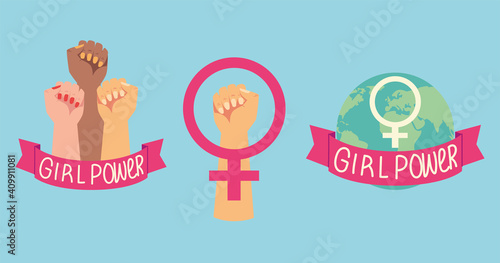 womens day, girl power gender female world