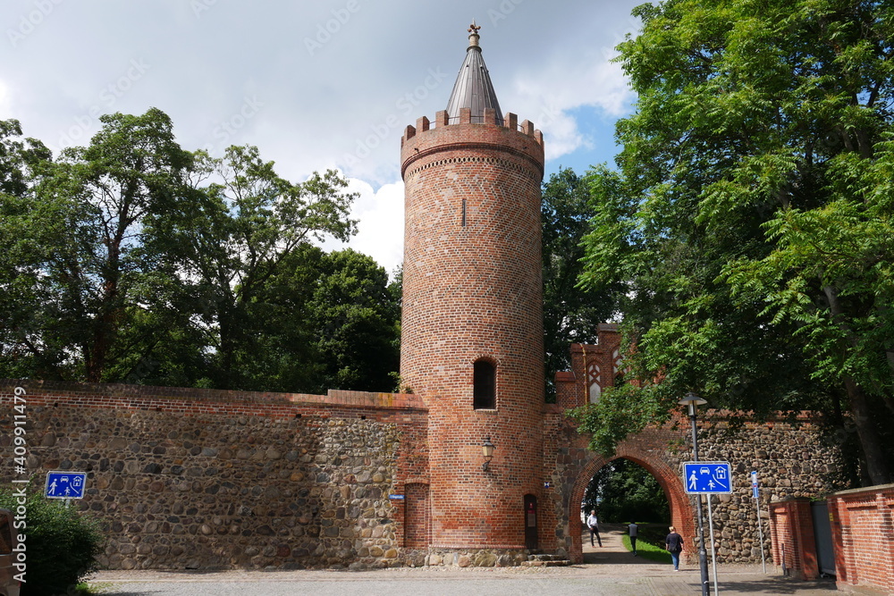 Fangelturm Stadtmauer Neubrandenburg