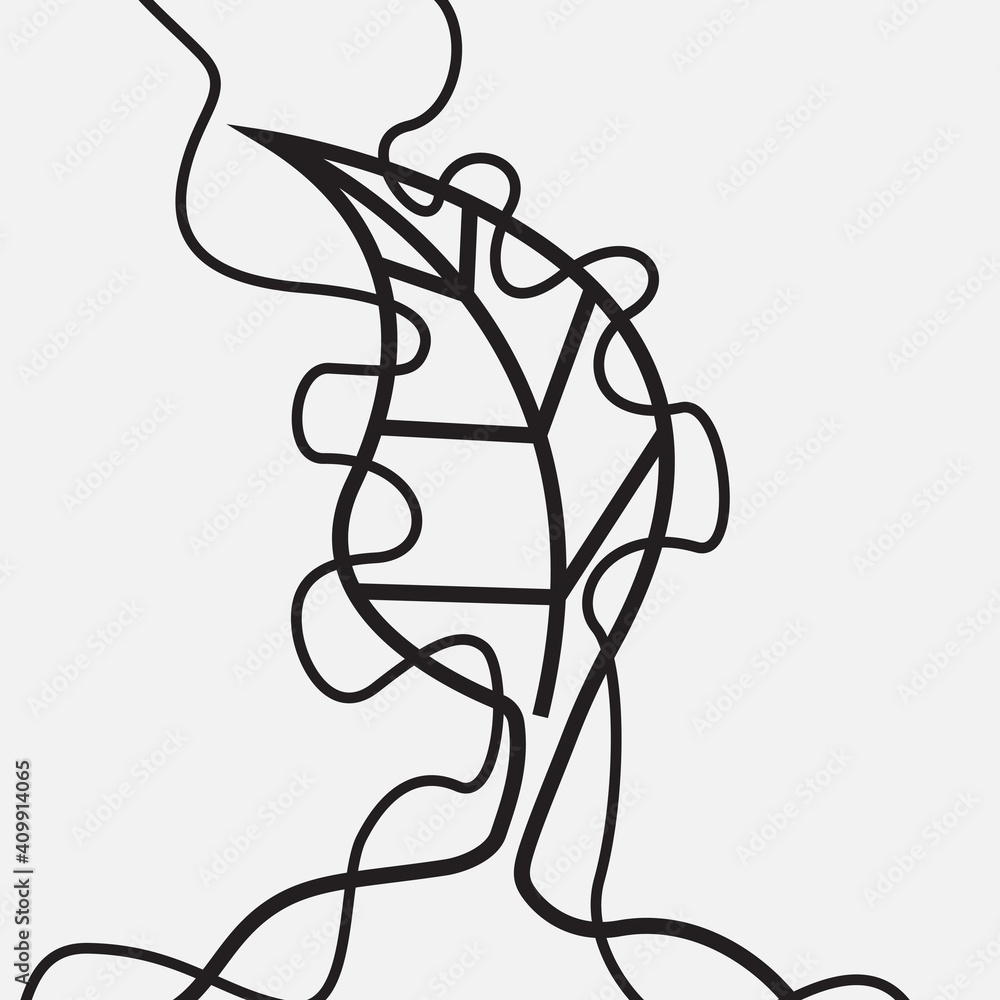 leaves and roots graphic vector design leaves and roots graphic vector design