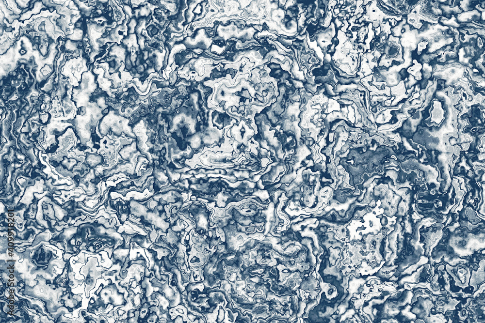 Blaue, marmorierte Struktur als Textur