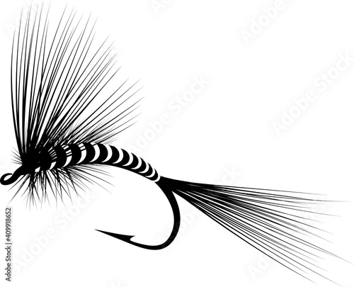 dry fly silhouette
