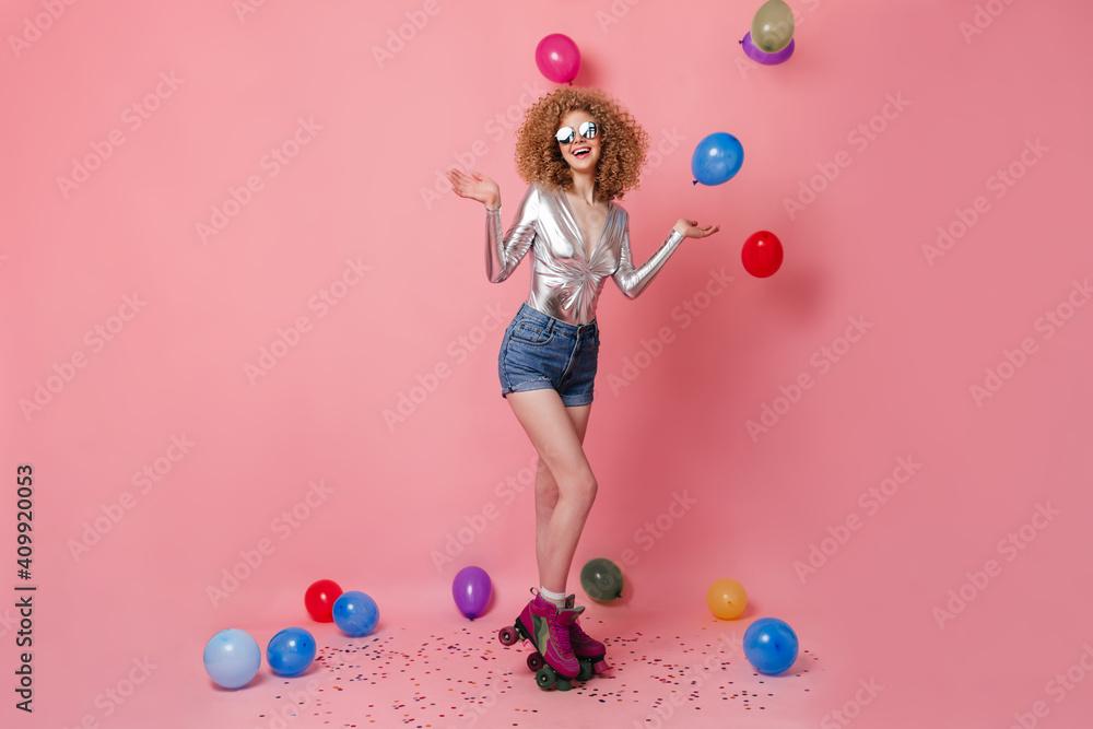 Pink sales shorts juggling