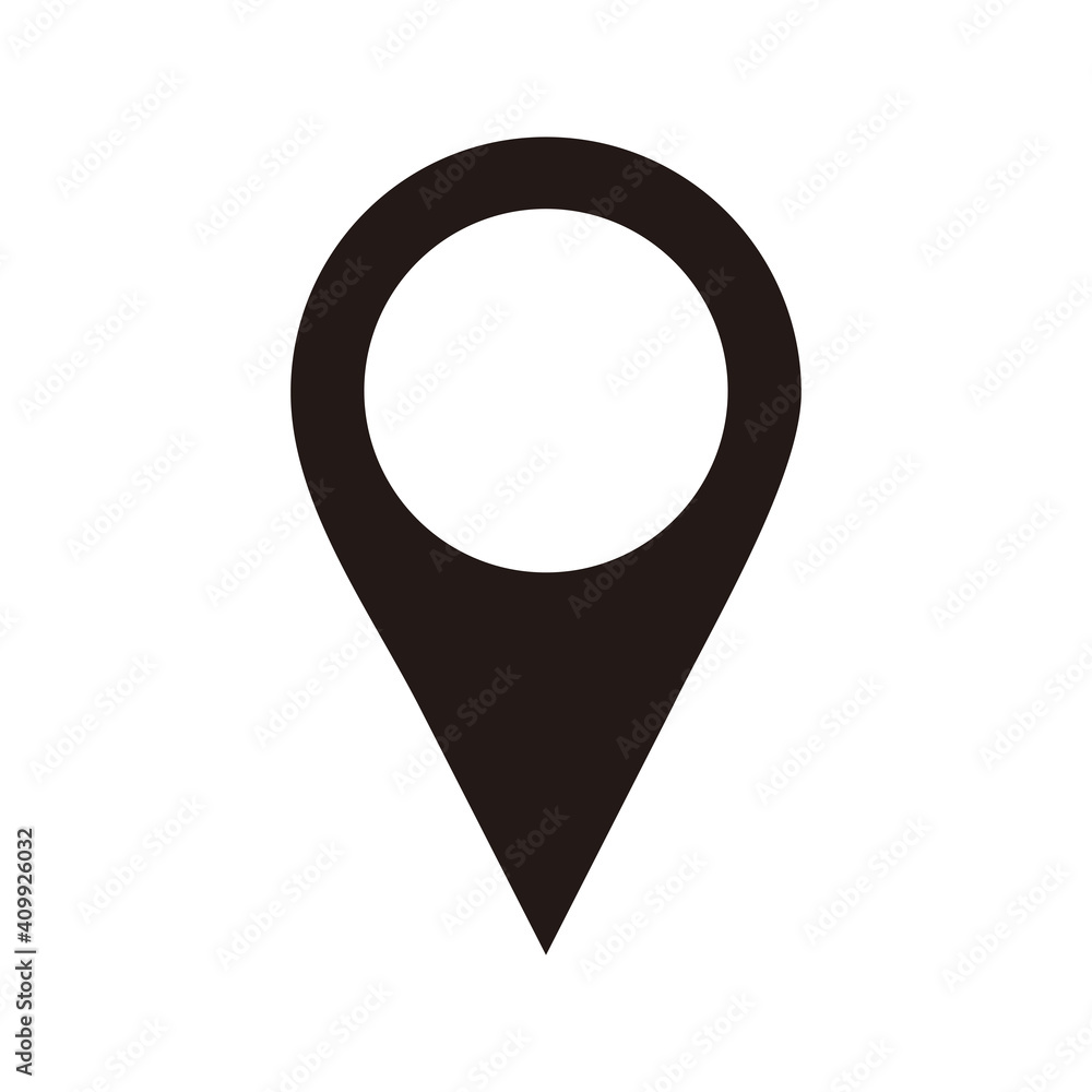 pin locator icon vector design template pin locator icon vector design template