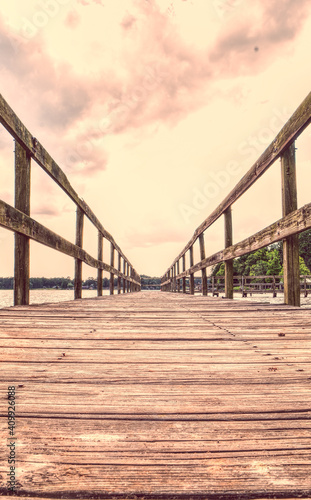 bridge over the river