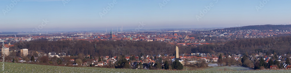 Fototapeta premium Hildesheim Winter Panorama II