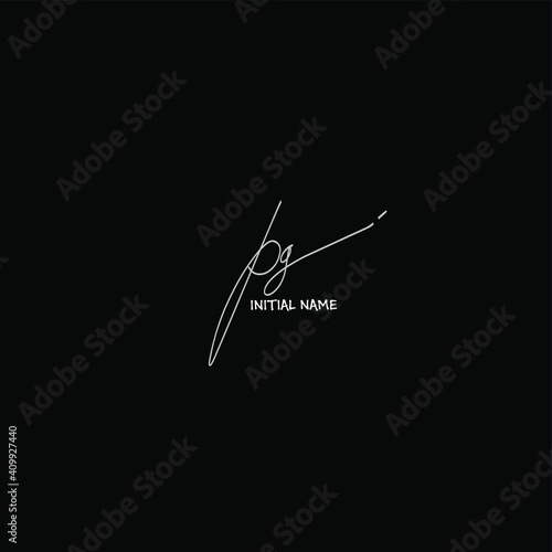 pg white background handwritten logo
