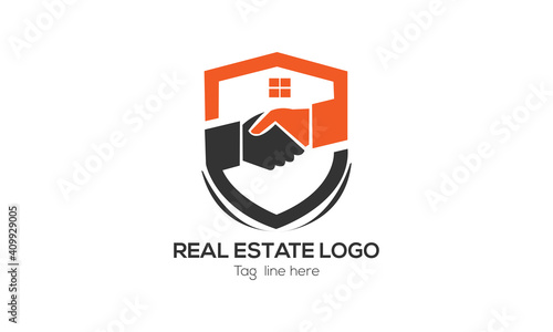  home house real estate logo vector icon illustration design.