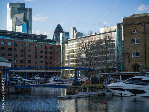 St Katherines Dock, London, UK photo