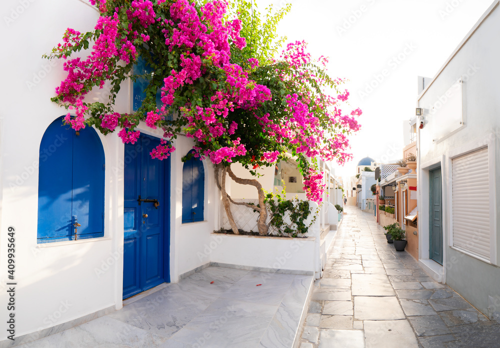 Naklejka premium Oia, traditional greek village