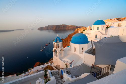 Oia, traditional greek village