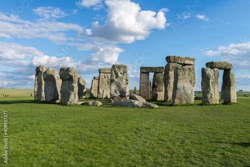 Prehistoric megalithic monument Stonehenge
