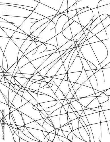Chaotic Lines, Random Chaotic Lines, Scattered Lines, Random Chaotic Lines Asymmetrical Texture