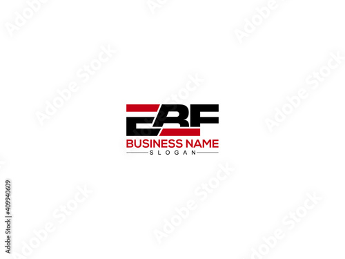 Creative EBF logo Letter design photo