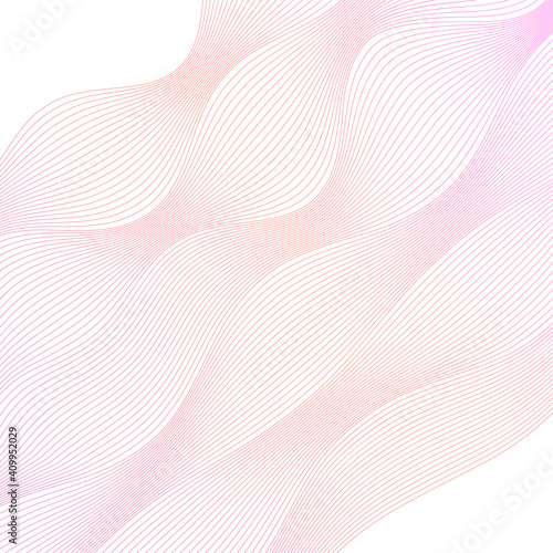Soft rainbow color. Linear background. Design elements. Poligonal lines. Guilloche. The protective layer for banknotes, diplomas and certificates template.