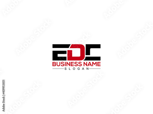 EDC Logo And Illustrations Design For Business