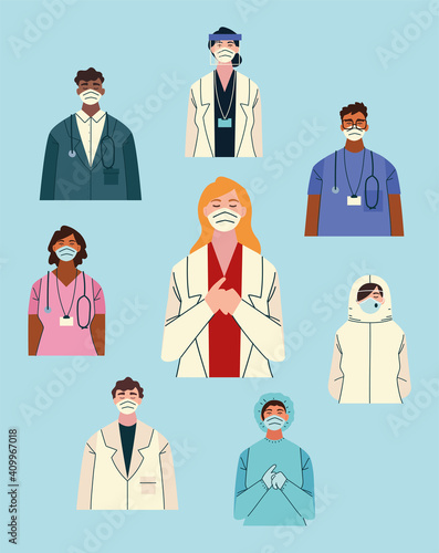 thank you, doctors and nurses working in the hospitals and fighting the coronavirus