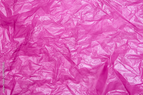 Wallpaper Mural Crumpled red lilac plastic bag abstract texture background surface Torontodigital.ca