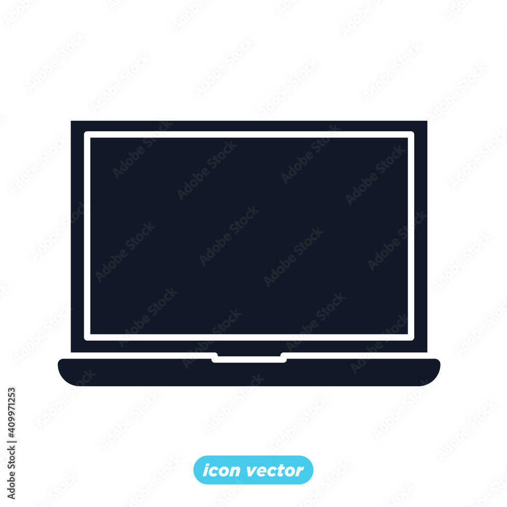 laptop office icon. laptop for workspace and workplace symbol vector illustration. laptop office icon. laptop for workspace and workplace symbol vector illustration.