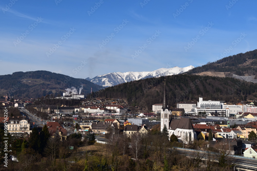 Leoben und Gößeck, Steiermark, Österreich