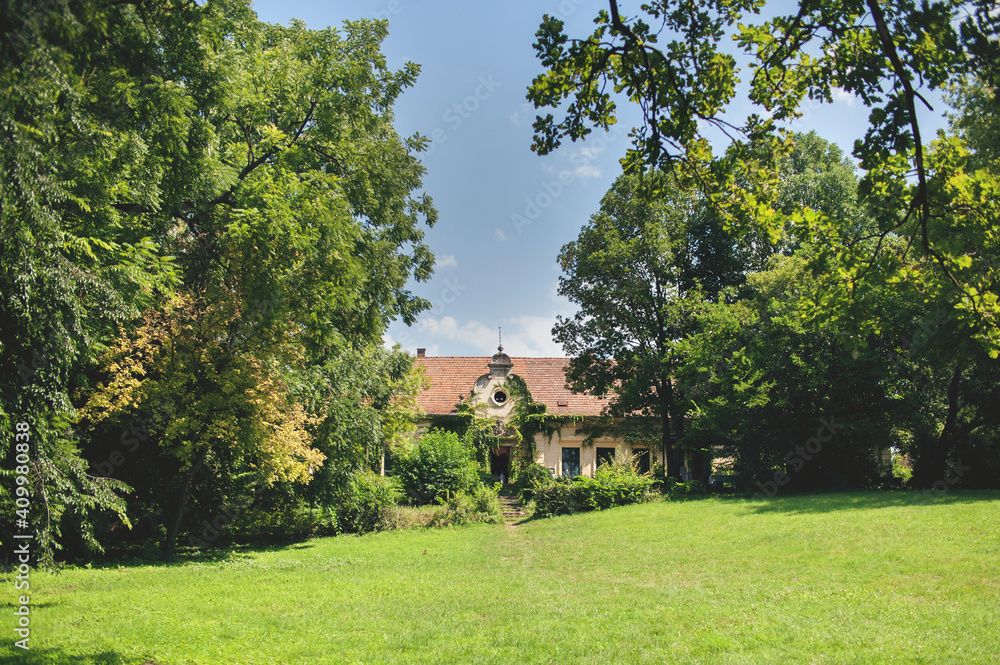 Obraz premium villa in the mountains