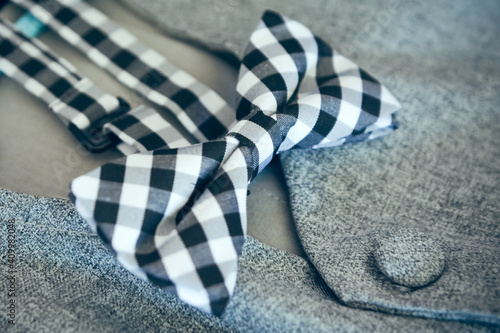 Kid bow tie clothes