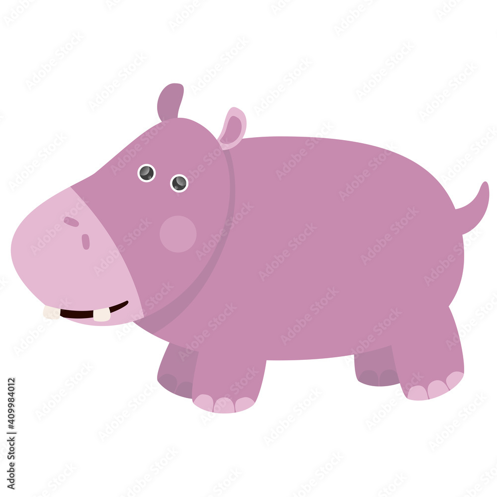 cute hippo childrens illustration drawing for books magazines learning cards africa animals cute hippo childrens illustration drawing for books magazines learning cards africa animals