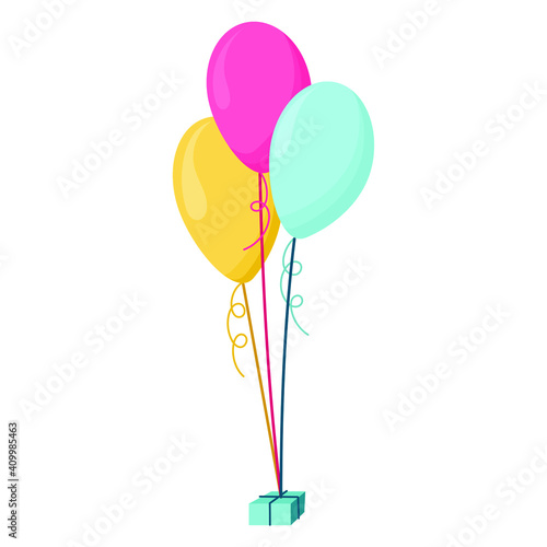 Wallpaper Mural Set, Bunches and Groups of Color Glossy Helium Balloons Isolated on Transparent Background. Party decorations for birthday, anniversary, celebration Torontodigital.ca