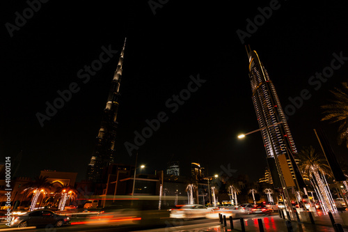night life in the city of Dubai