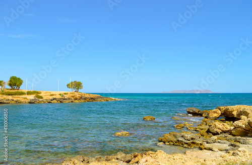 Kato Gouves peninsula in Crete photo